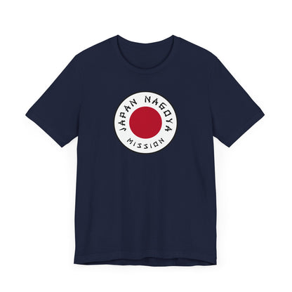 Japan Nagoya Mission Flag Logo (White Border) T-shirt - Latter-Day Saint LDS Missionary Gift - Book of Mormon