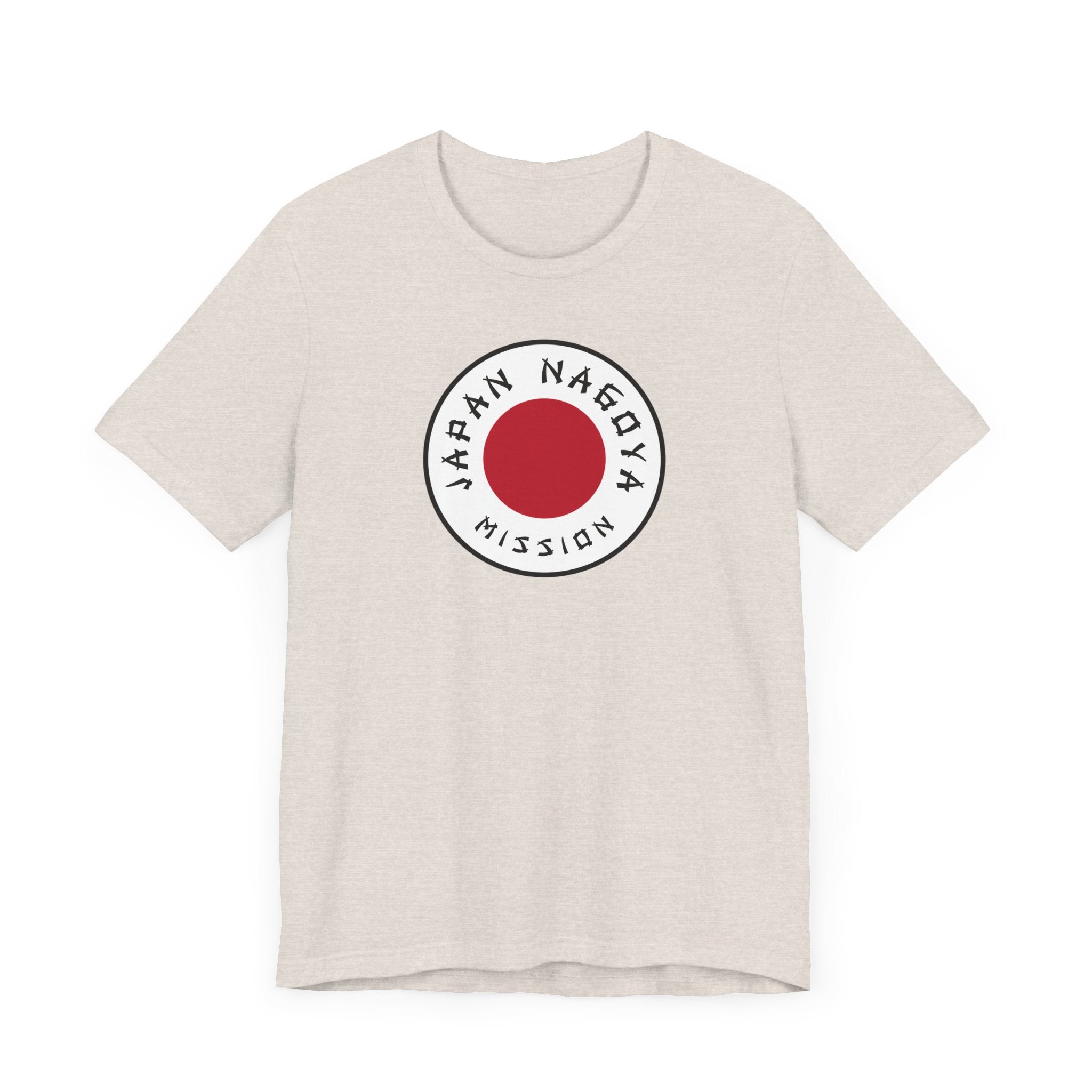 Japan Nagoya Mission Flag Logo (White Border) T-shirt - Latter-Day Saint LDS Missionary Gift - Book of Mormon