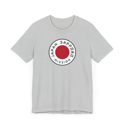 Japan Sapporo Mission Flag Logo (White Border) T-shirt - Latter-Day Saint LDS Missionary Gift - Book of Mormon