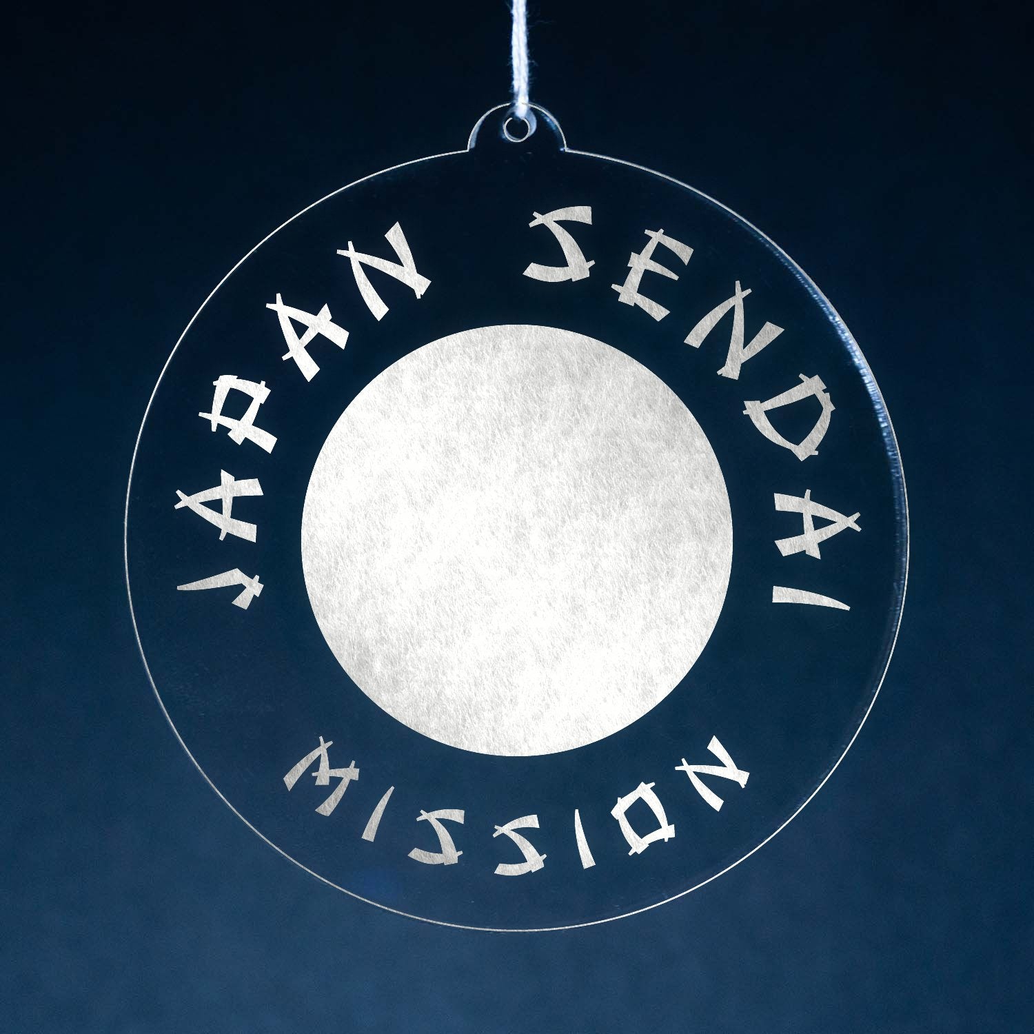 LDS Japan Sendai Mission Christmas Ornament