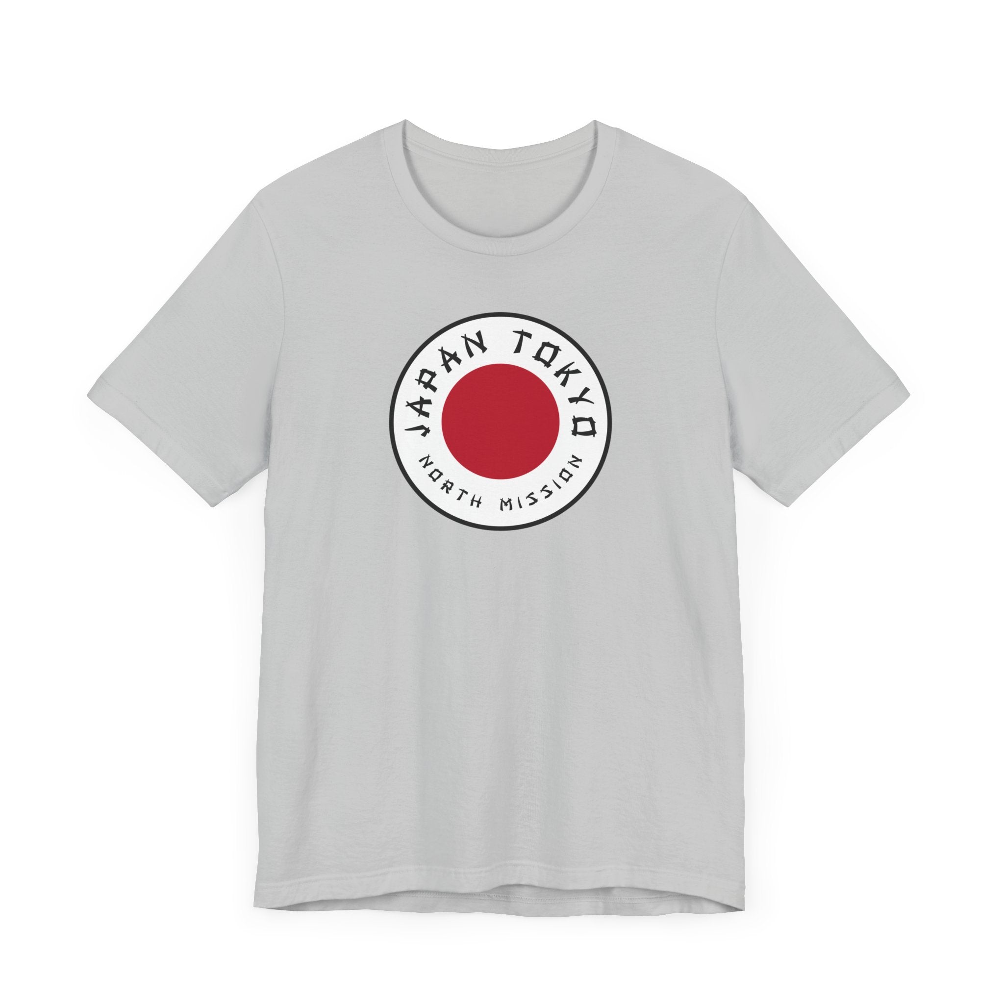 Japan Tokyo North Mission Flag Logo (White Border) T-shirt - Latter-Day Saint LDS Missionary Gift - Book of Mormon