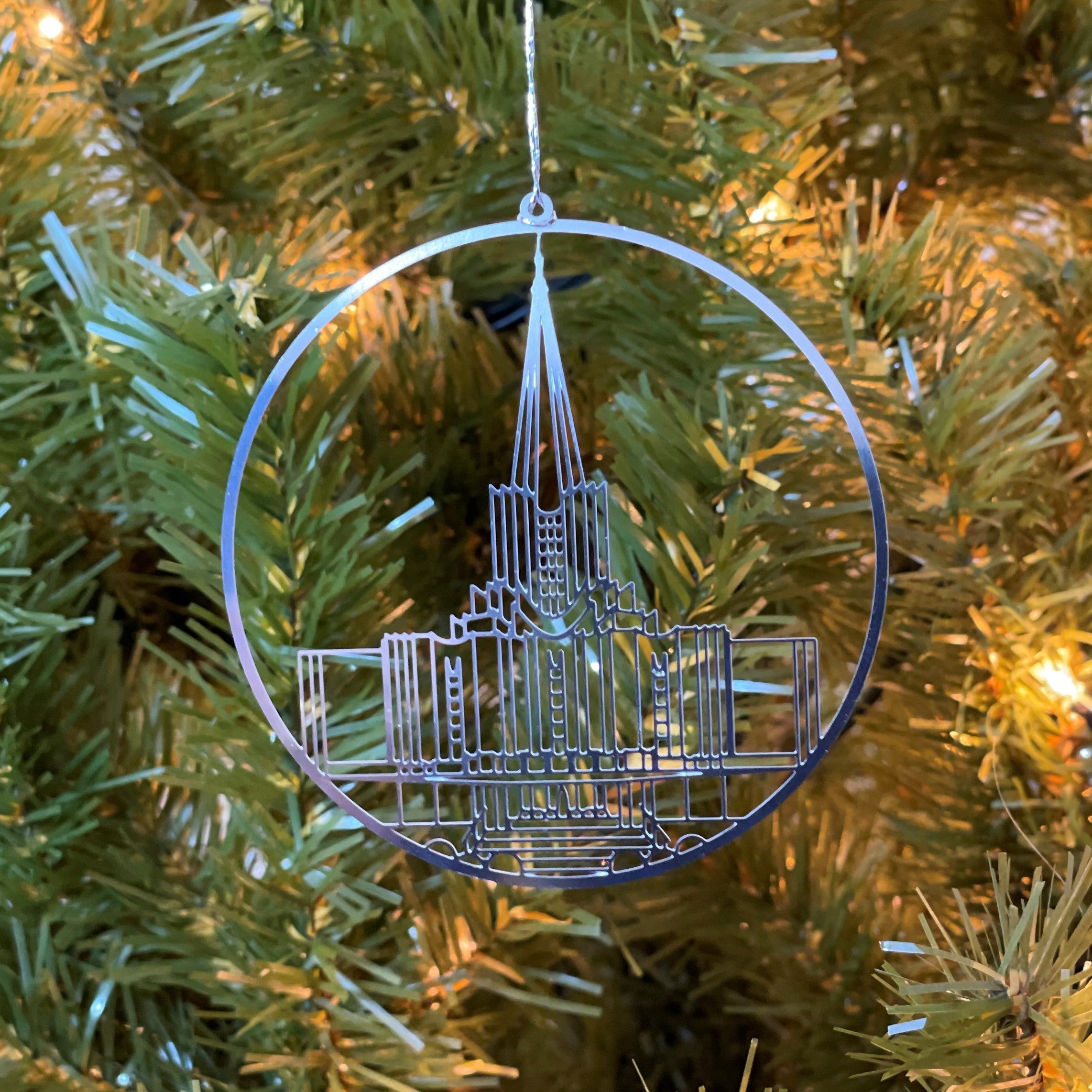 Jordan River Utah Temple Ornament