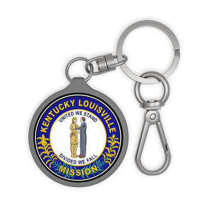 Kentucky Louisville Mission State Flag Logo Key Tag - Mission Wishlist - LDS Missionary Gift Store