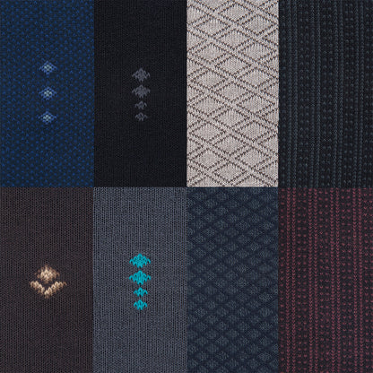 Men’s Bamboo Lightweight Dress & Trouser Socks – 8-Pack | Odor-Free, Breathable, Premium Comfort - 543