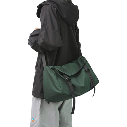 Large Nylon Crossbody Messenger Bag