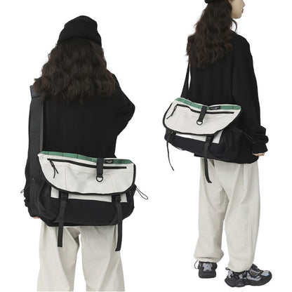 Large Nylon Messenger Bag