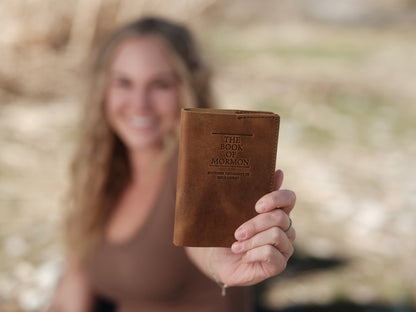 Leather Book of Mormon Mini - Soft Cover