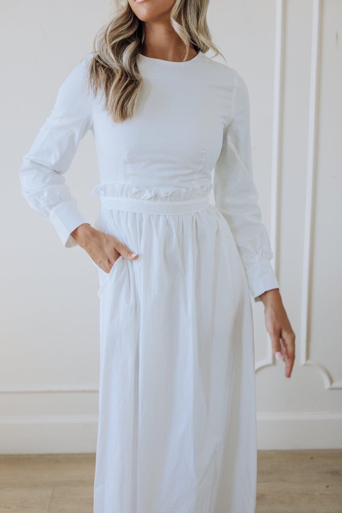 Lola LDS Temple Gown