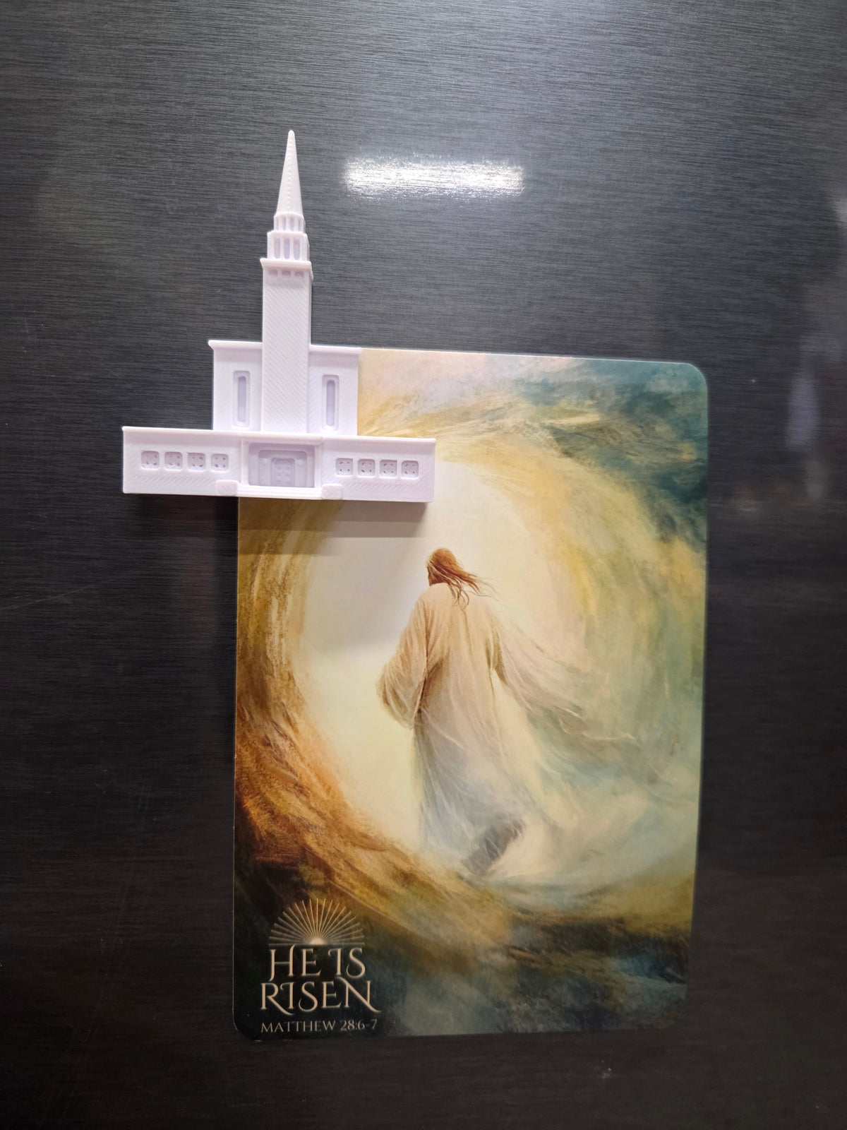 London England Temple Magnet