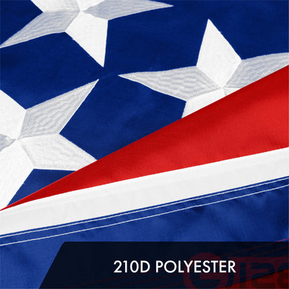 Tennessee State Flag 300D Embroidered Polyester 3x5 Ft