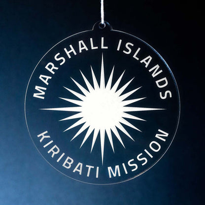 Marshall Islands - Kiribati Mission Christmas Ornament - Latter-Day Saint LDS Missionary Gift - Book of Mormon