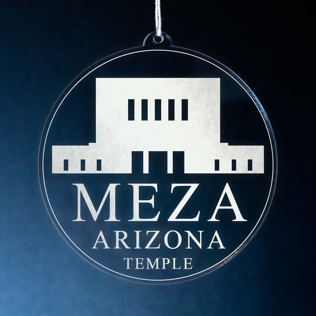 Mesa Arizona Temple Christmas Ornament - Latter-Day Saint LDS Missionary Gift - Book of Mormon