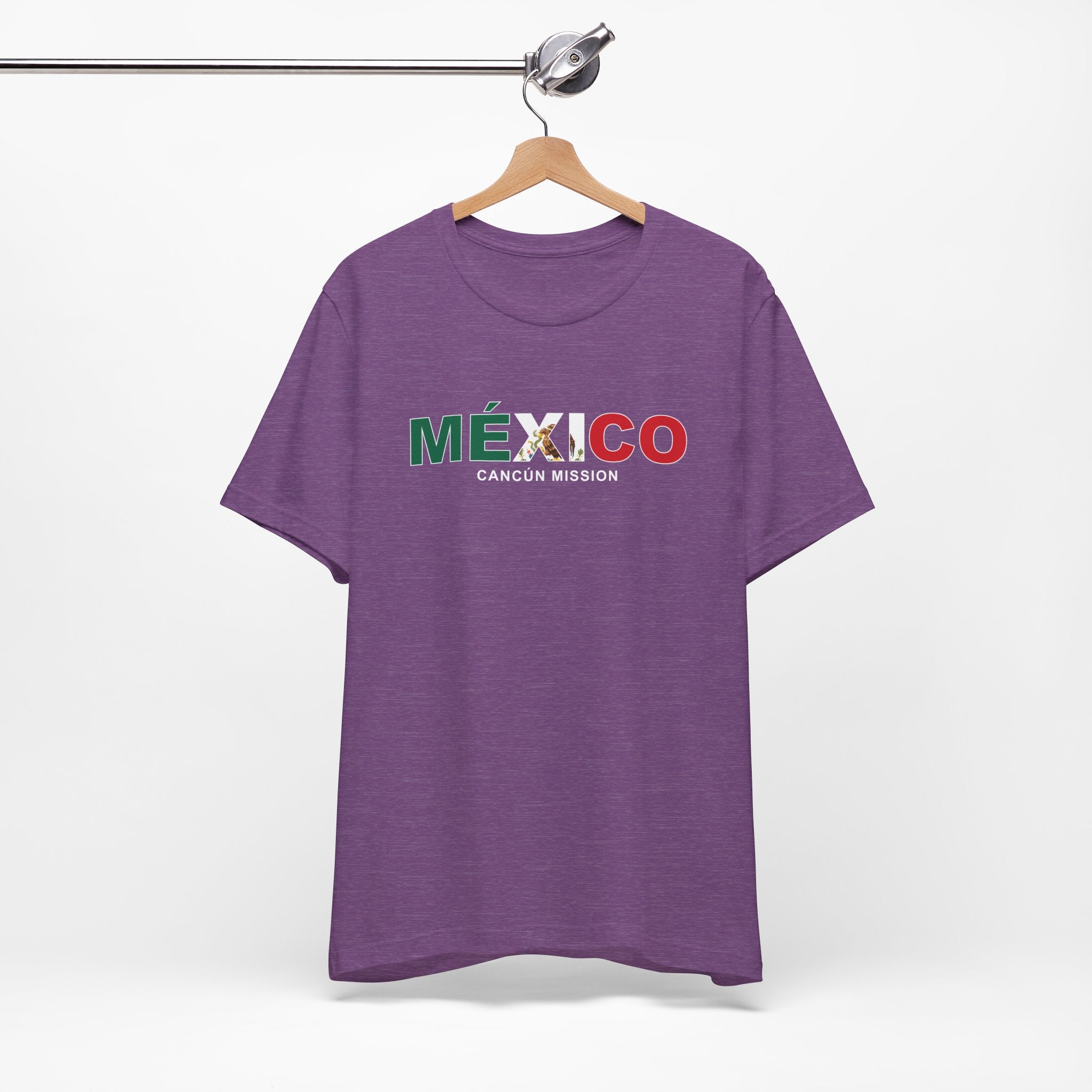 Mexico Cancun Mission Flag Title T-shirt - Latter-Day Saint LDS Missionary Gift - Book of Mormon