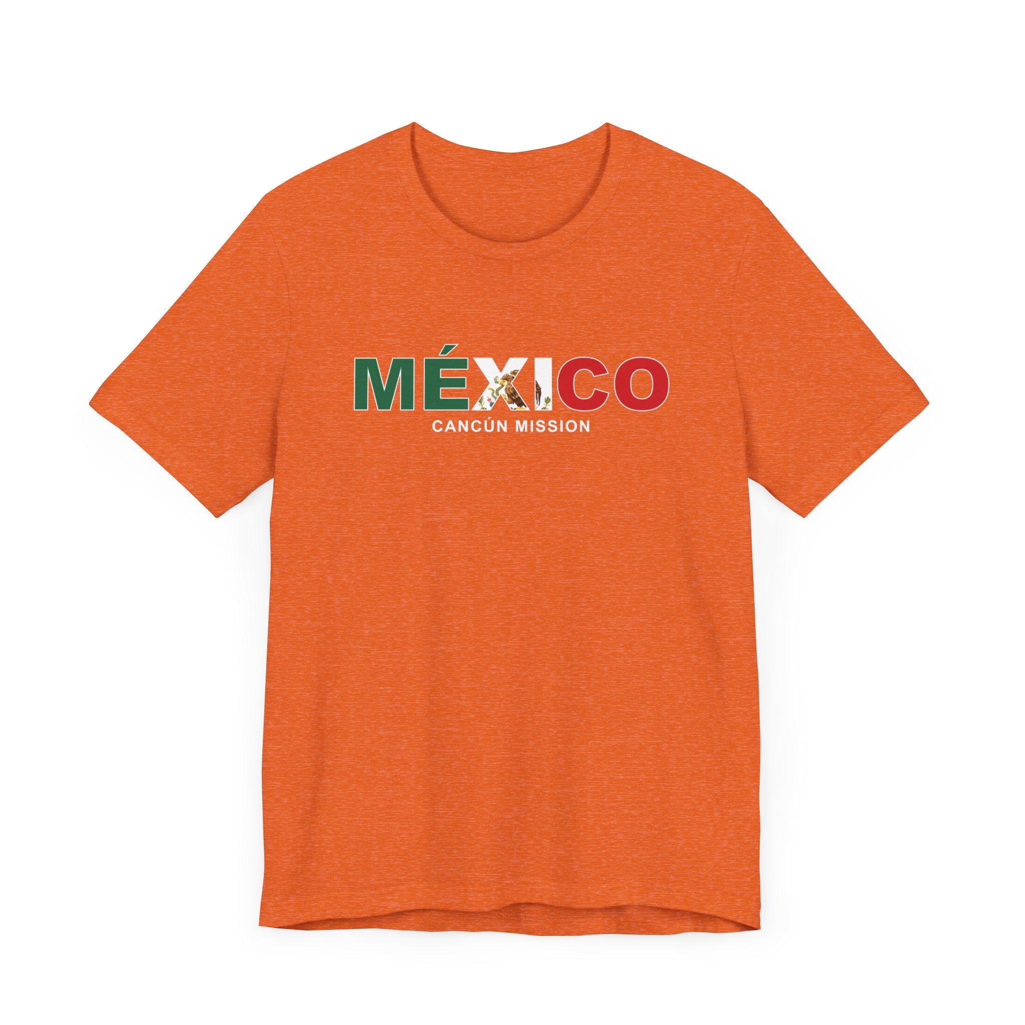 Mexico Cancun Mission Flag Title T-shirt - Latter-Day Saint LDS Missionary Gift - Book of Mormon