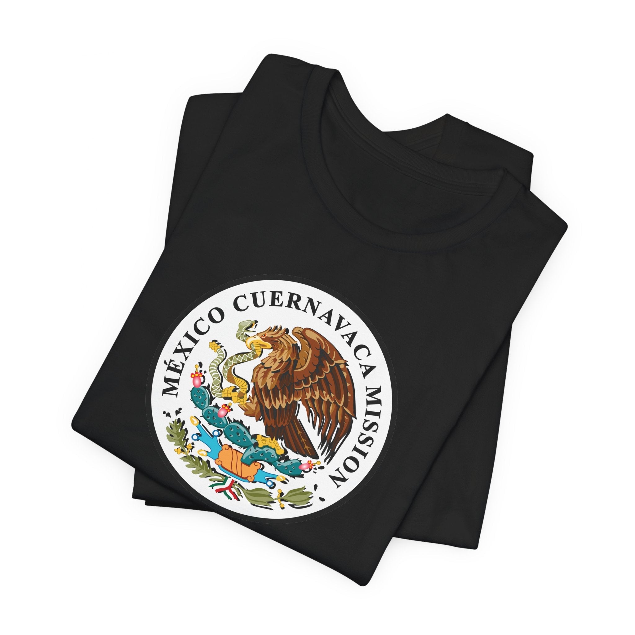 Mexico Cuernavaca Mission Eagle Logo T-shirt - Latter-Day Saint LDS Missionary Gift - Book of Mormon