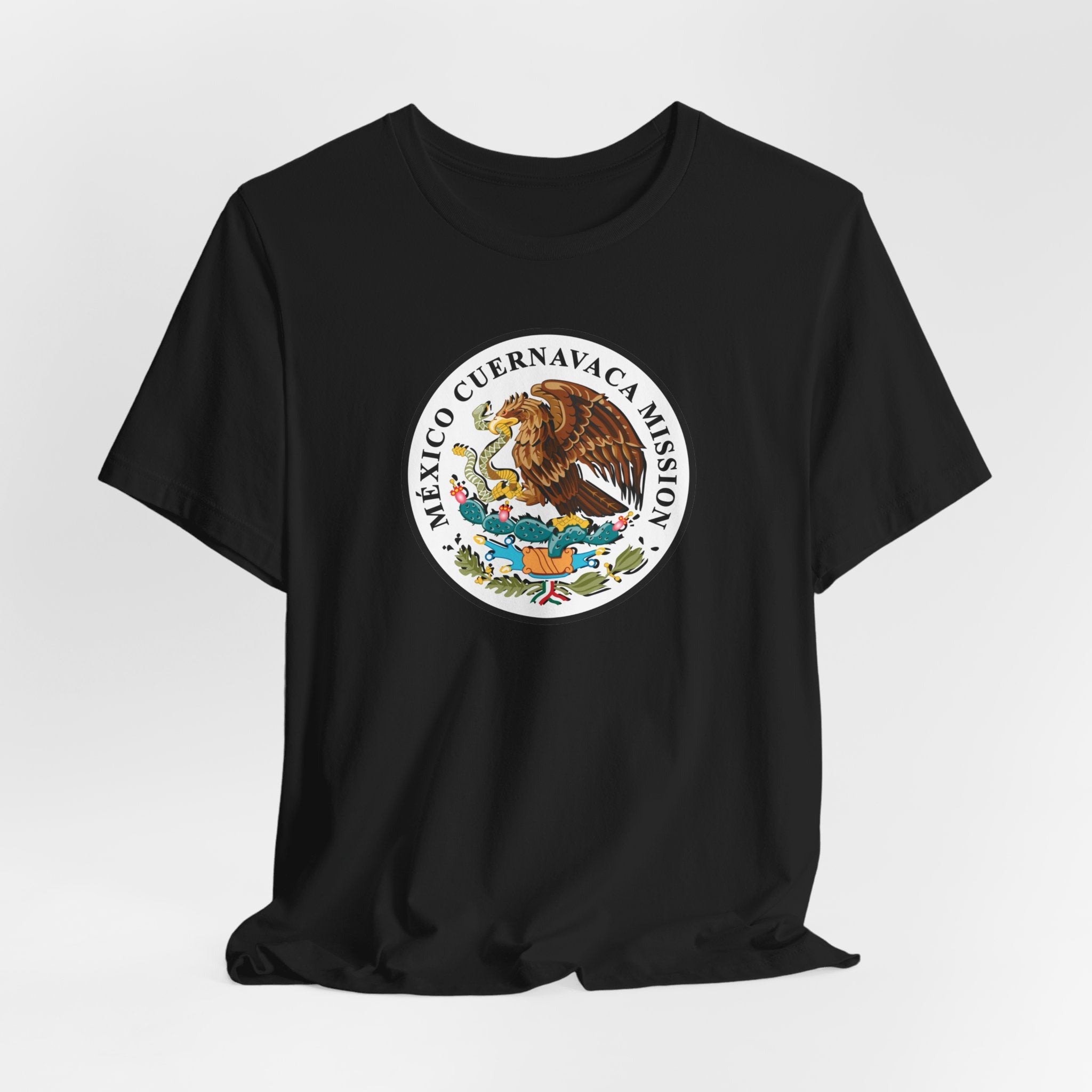 Mexico Cuernavaca Mission Eagle Logo T-shirt - Latter-Day Saint LDS Missionary Gift - Book of Mormon