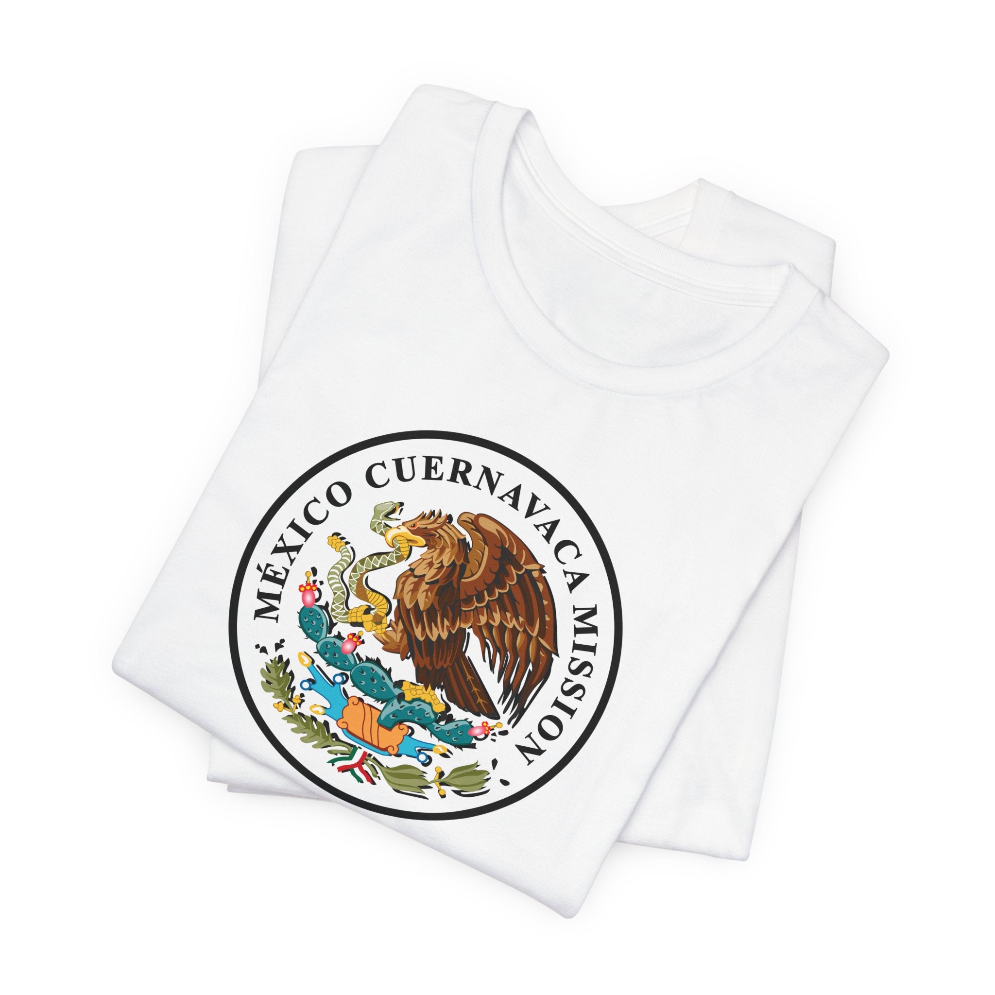 Mexico Cuernavaca Mission Eagle Logo T-shirt - Latter-Day Saint LDS Missionary Gift - Book of Mormon