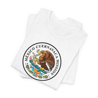 Mexico Cuernavaca Mission Eagle Logo T-shirt - Latter-Day Saint LDS Missionary Gift - Book of Mormon