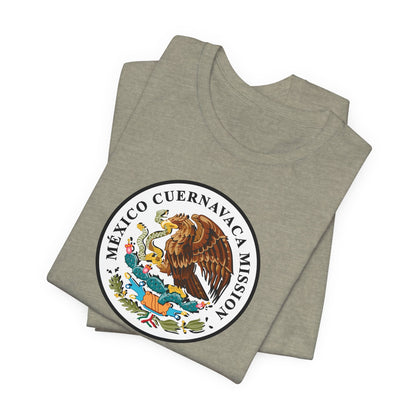 Mexico Cuernavaca Mission Eagle Logo T-shirt - Latter-Day Saint LDS Missionary Gift - Book of Mormon