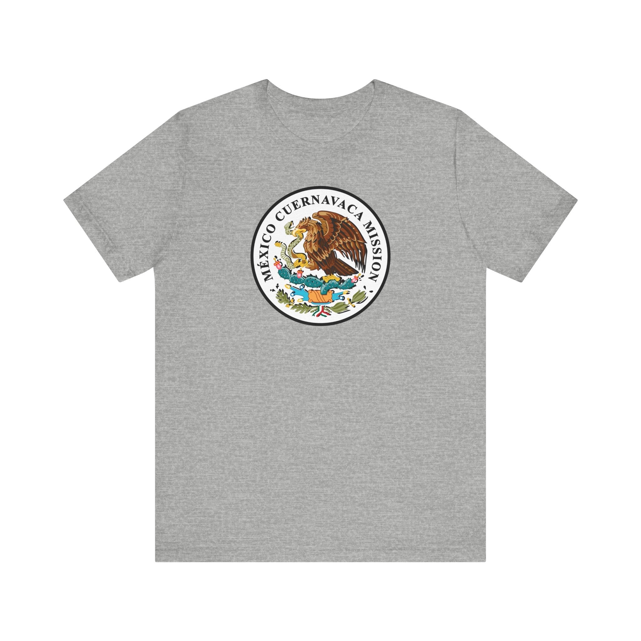 Mexico Cuernavaca Mission Eagle Logo T-shirt - Latter-Day Saint LDS Missionary Gift - Book of Mormon