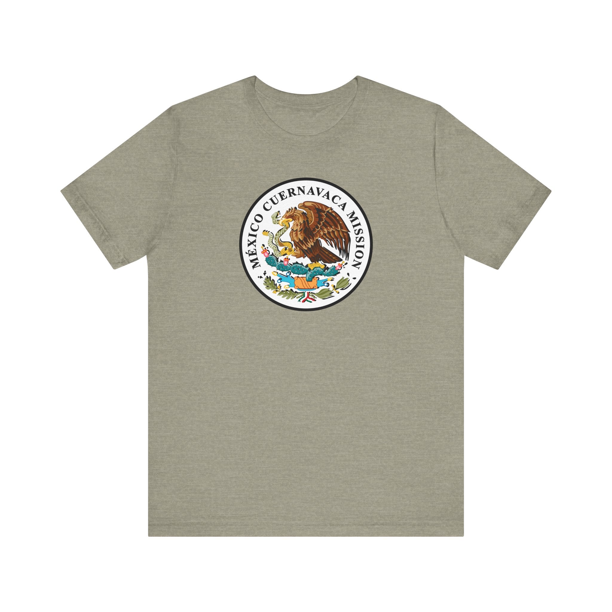 Mexico Cuernavaca Mission Eagle Logo T-shirt - Latter-Day Saint LDS Missionary Gift - Book of Mormon