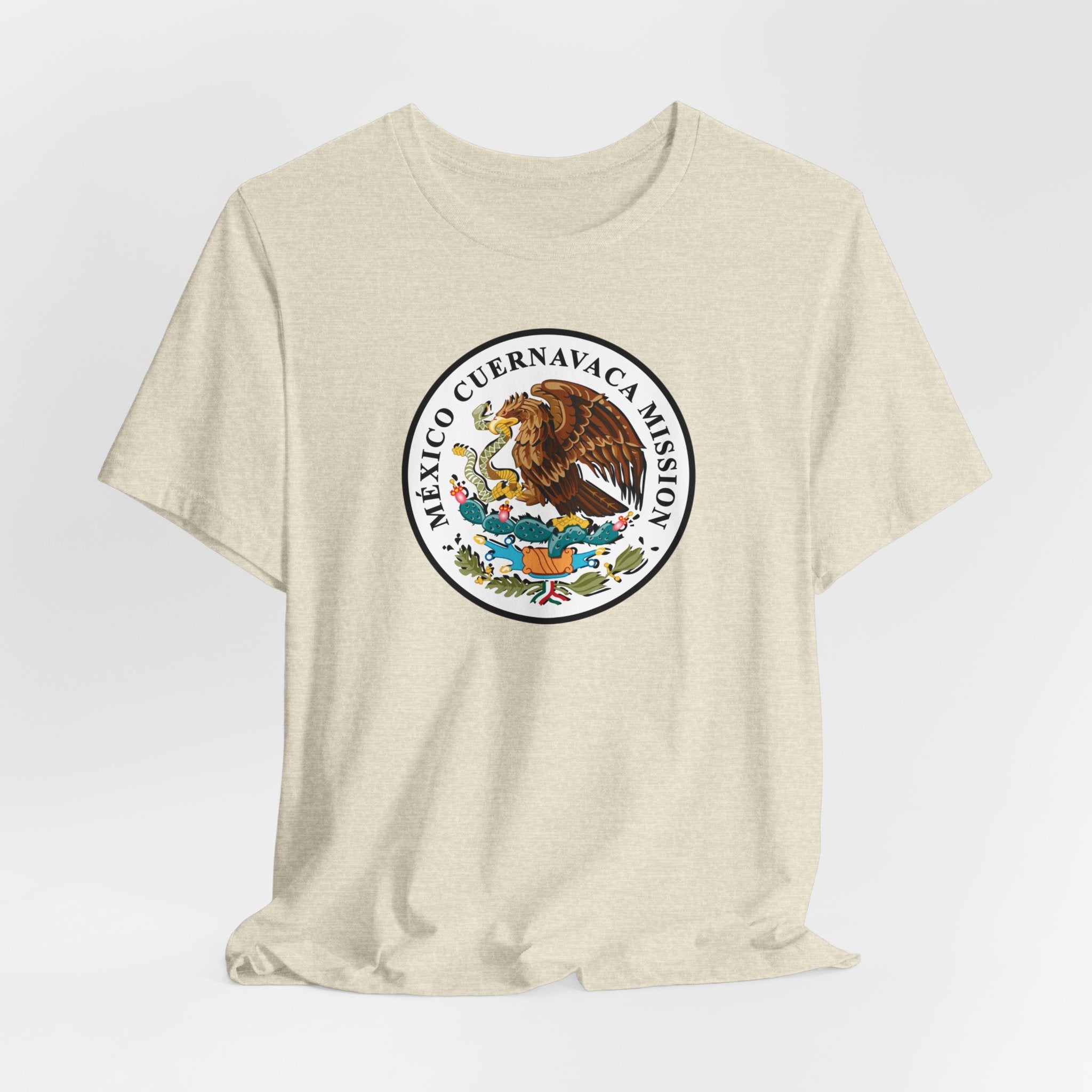 Mexico Cuernavaca Mission Eagle Logo T-shirt - Latter-Day Saint LDS Missionary Gift - Book of Mormon