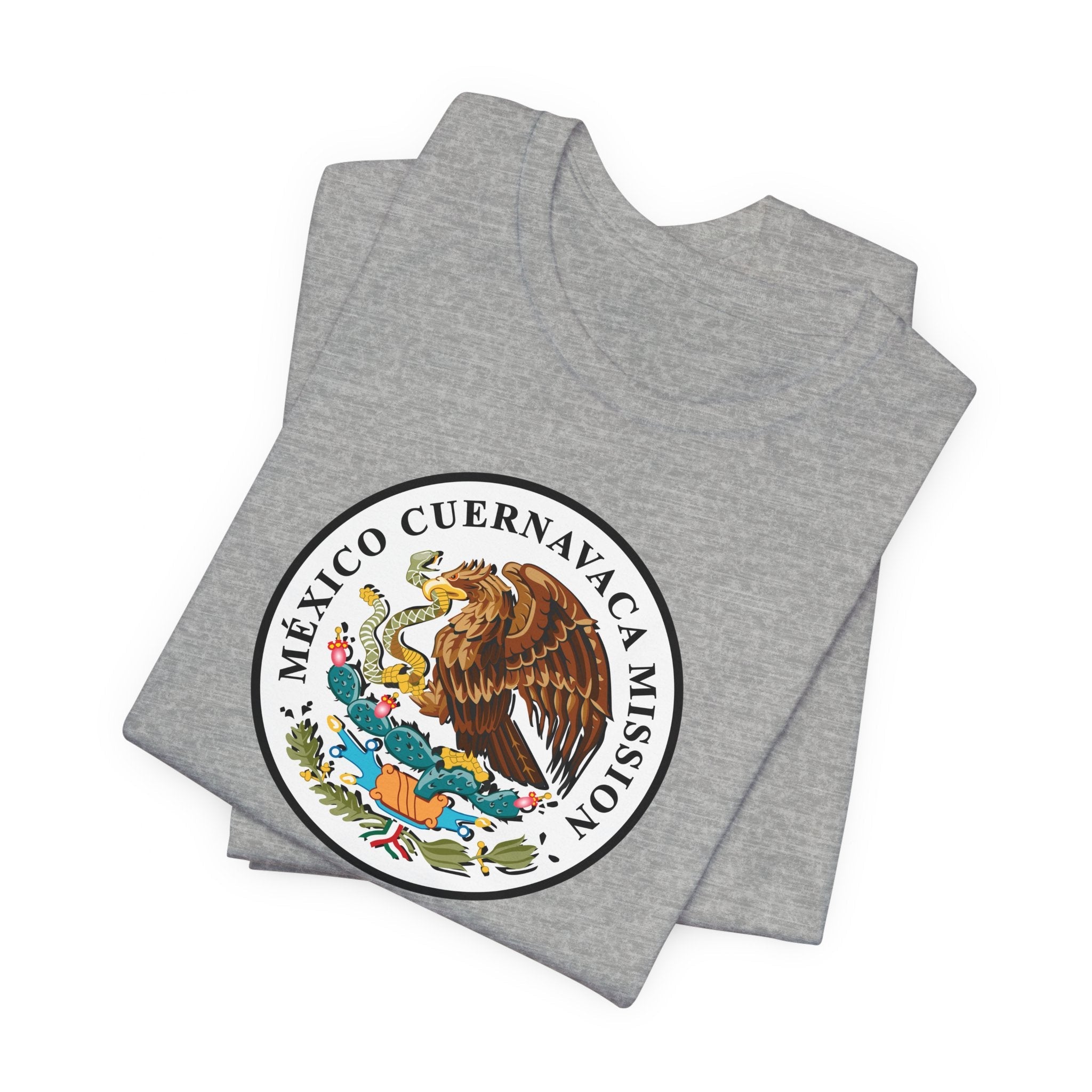 Mexico Cuernavaca Mission Eagle Logo T-shirt - Latter-Day Saint LDS Missionary Gift - Book of Mormon