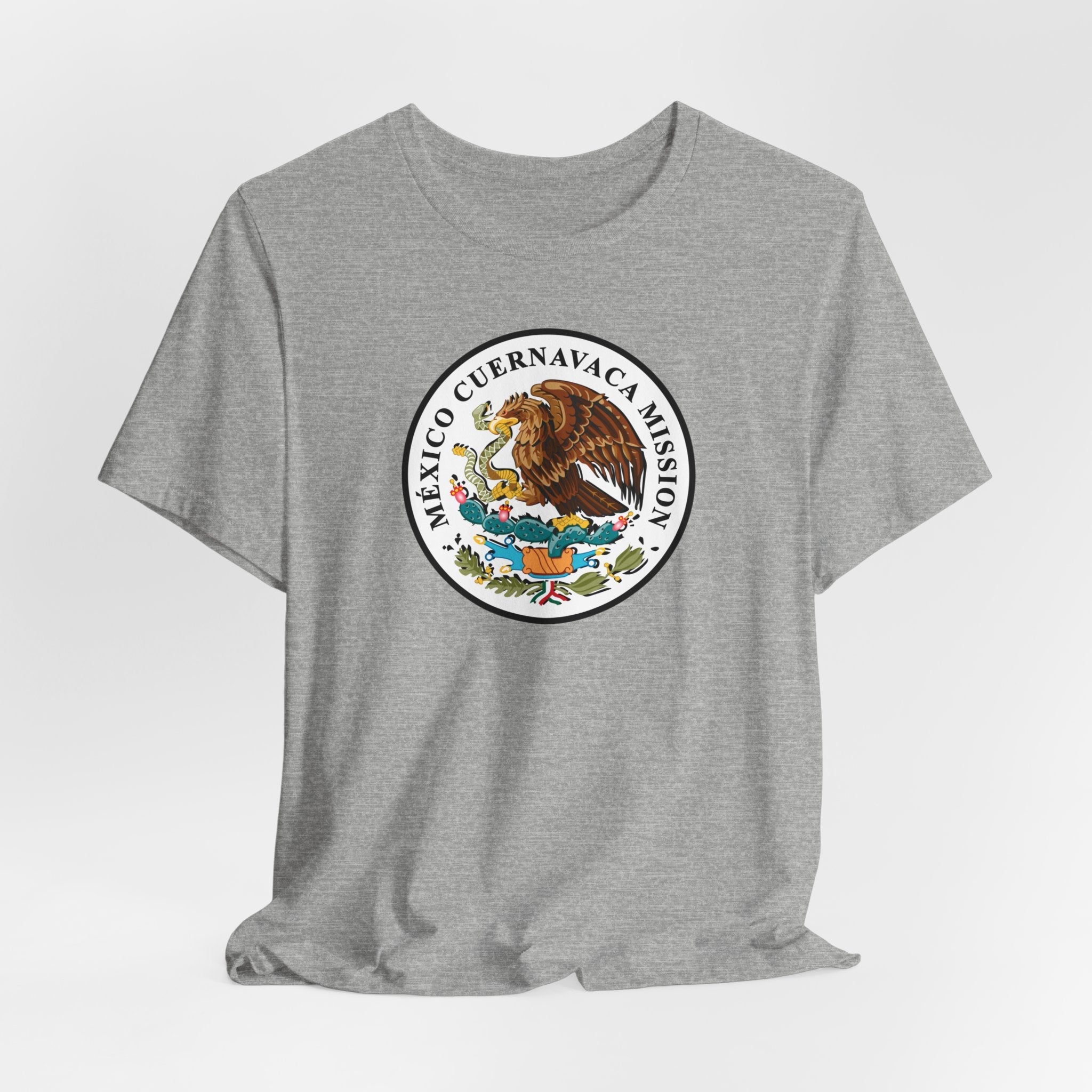 Mexico Cuernavaca Mission Eagle Logo T-shirt - Latter-Day Saint LDS Missionary Gift - Book of Mormon