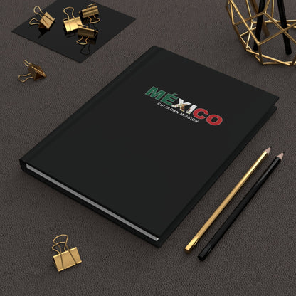 Mexico Culiacan Mission Flag Title Black Hardcover Journal Matte - Latter-Day Saint LDS Missionary Gift - Book of Mormon