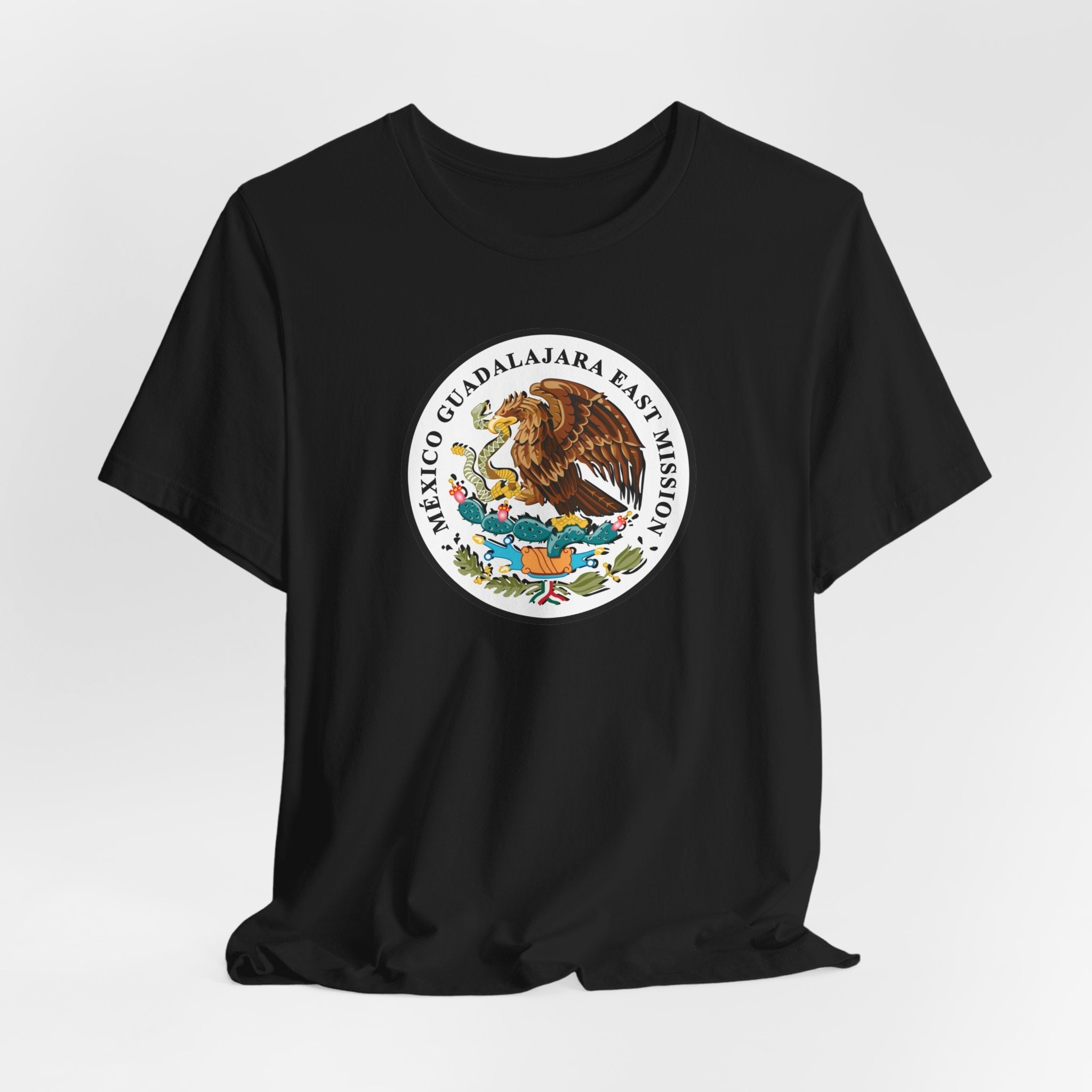 Mexico Guadalajara East Mission Eagle Logo T-shirt - Latter-Day Saint LDS Missionary Gift - Book of Mormon