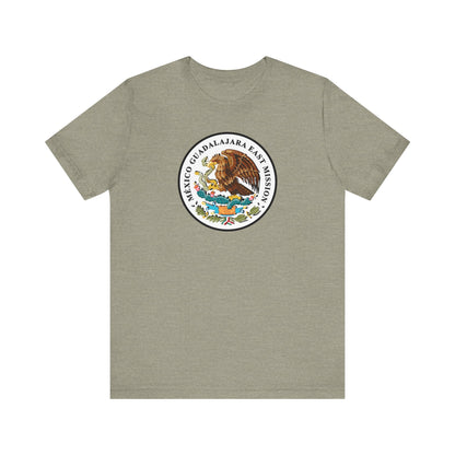 Mexico Guadalajara East Mission Eagle Logo T-shirt - Latter-Day Saint LDS Missionary Gift - Book of Mormon