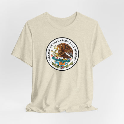 Mexico Guadalajara East Mission Eagle Logo T-shirt - Latter-Day Saint LDS Missionary Gift - Book of Mormon