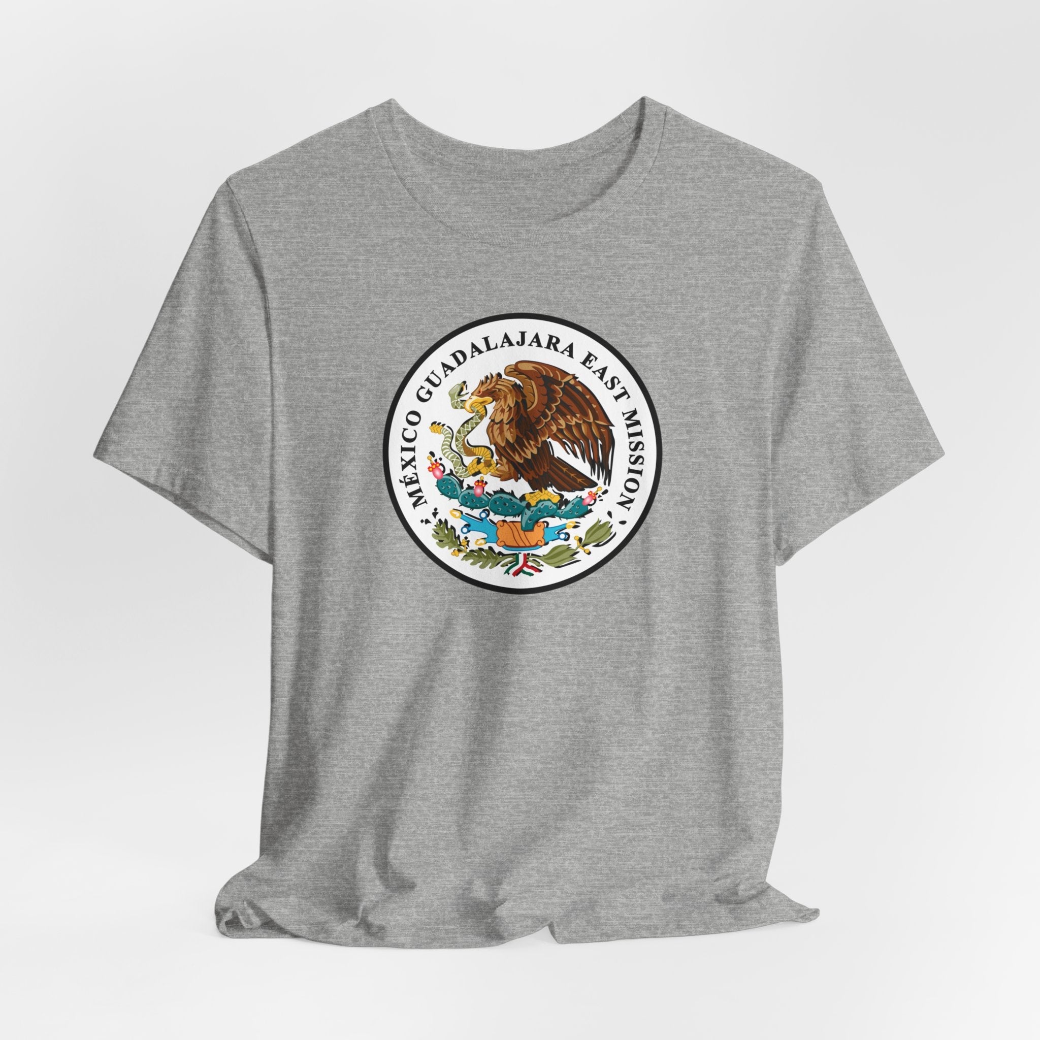 Mexico Guadalajara East Mission Eagle Logo T-shirt - Latter-Day Saint LDS Missionary Gift - Book of Mormon