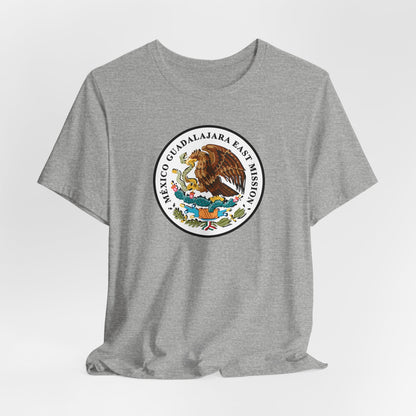 Mexico Guadalajara East Mission Eagle Logo T-shirt - Latter-Day Saint LDS Missionary Gift - Book of Mormon