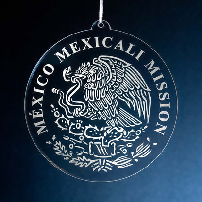 LDS Mexico Mexicali Mission Christmas Ornament