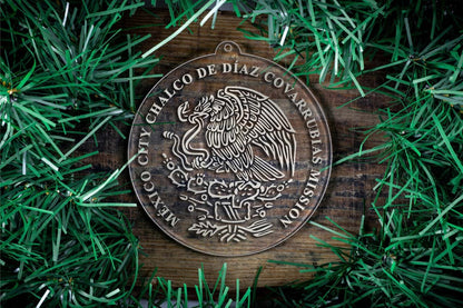 Mexico Mexico City Chalco de Diaz Covarrubias Mission Christmas Ornament - Latter-Day Saint LDS Missionary Gift - Book of Mormon