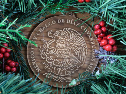 Mexico Mexico City Chalco de Diaz Covarrubias Mission Christmas Ornament - Latter-Day Saint LDS Missionary Gift - Book of Mormon