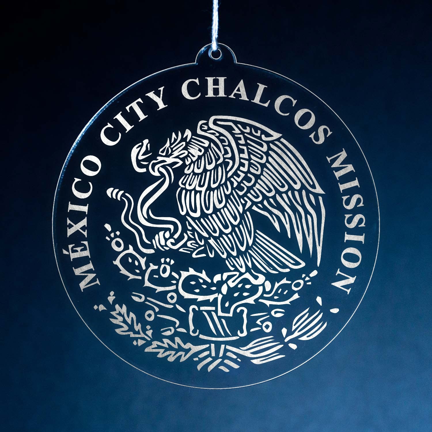 LDS Mexico Mexico City Chalcos Mission Christmas Ornament