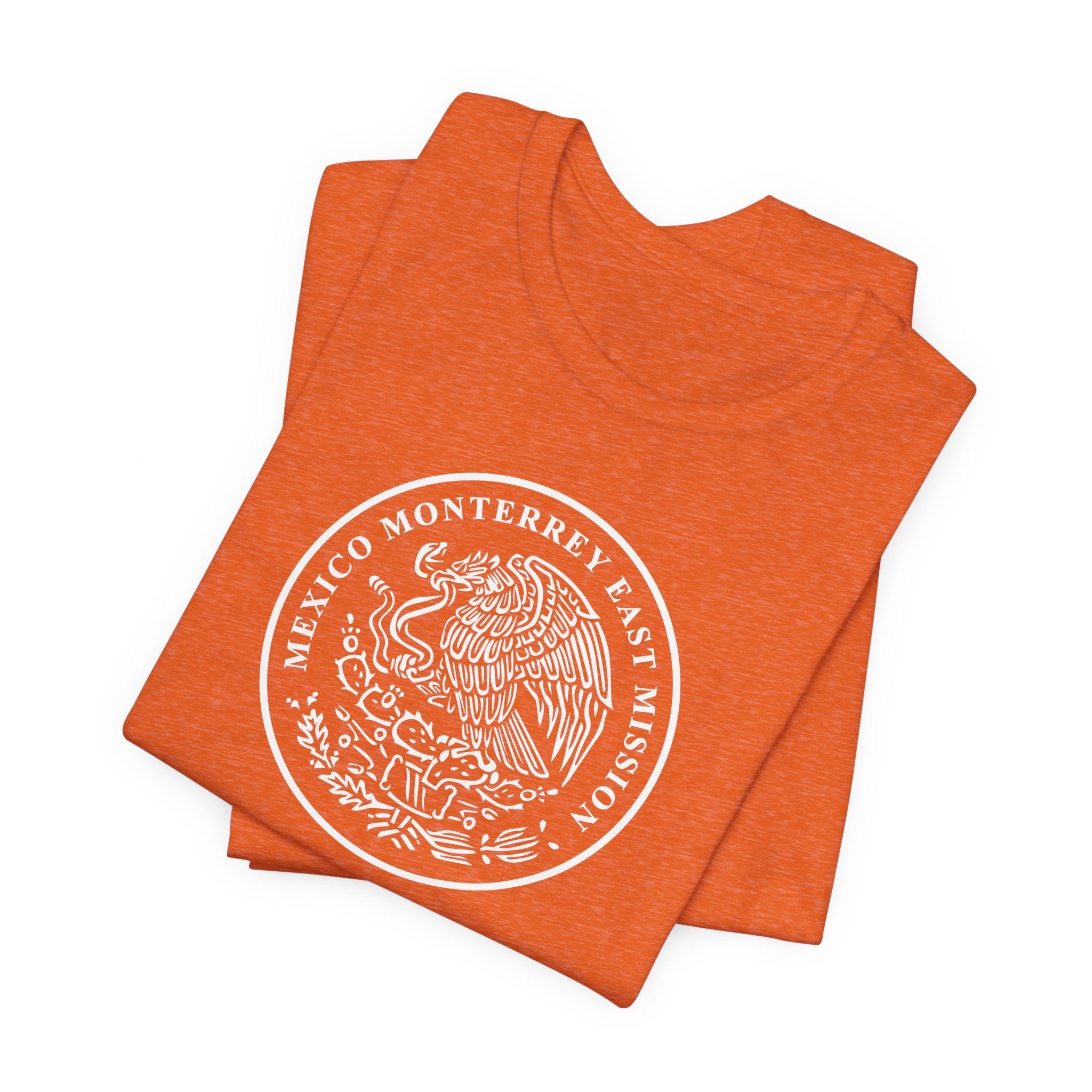 Mexico Mexico City East Mission Circular Monochrome Logo T-Shirt - Mission Wishlist - LDS Missionary Gift Store
