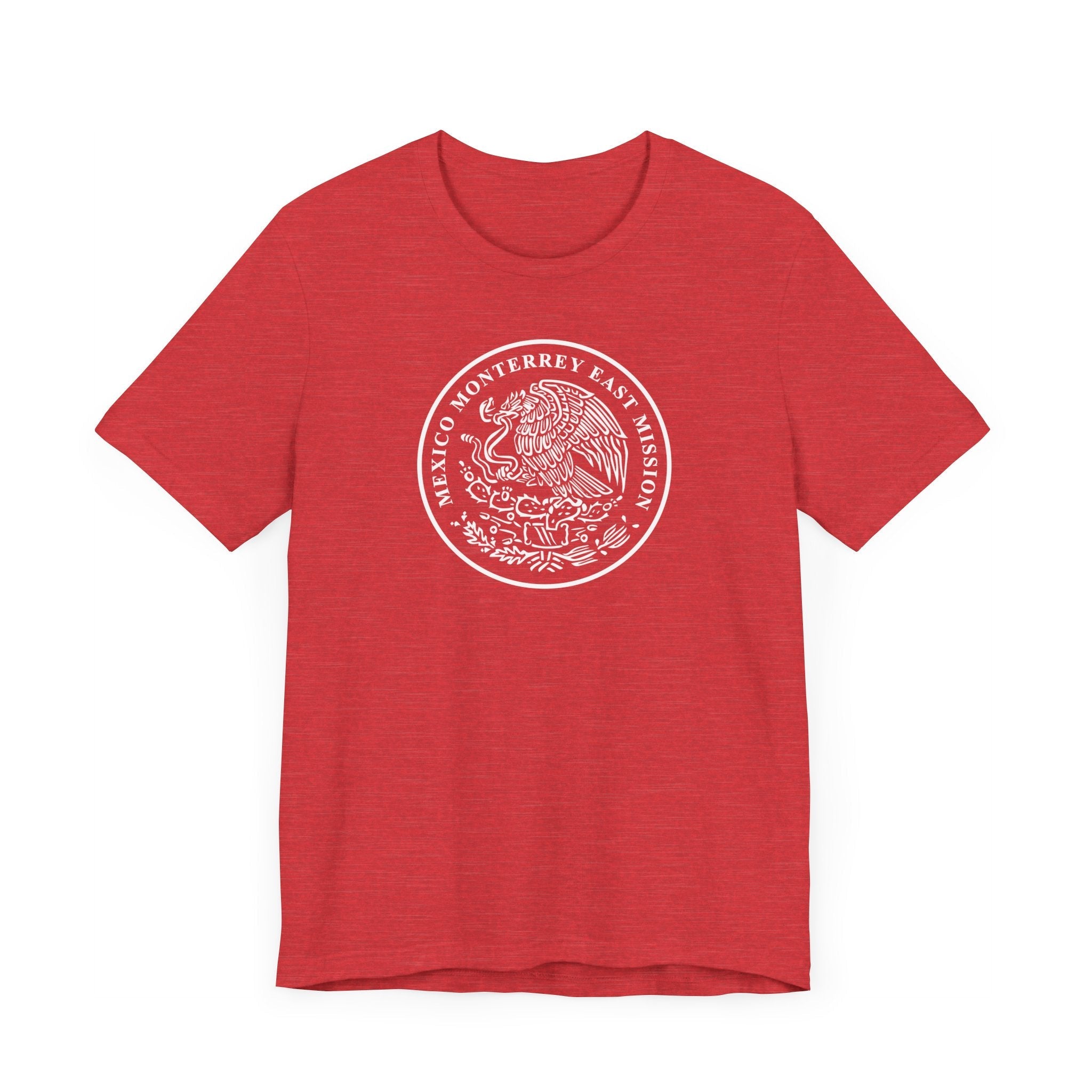 Mexico Mexico City East Mission Circular Monochrome Logo T-Shirt - Mission Wishlist - LDS Missionary Gift Store
