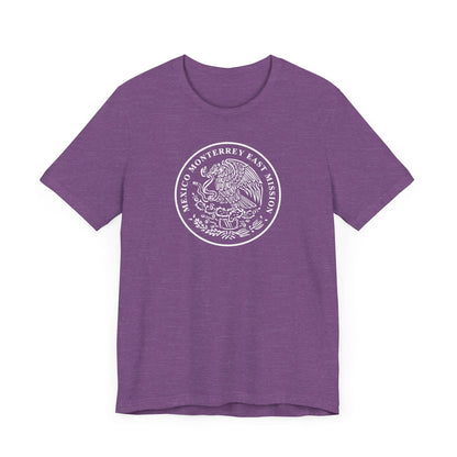 Mexico Mexico City East Mission Circular Monochrome Logo T-Shirt - Mission Wishlist - LDS Missionary Gift Store