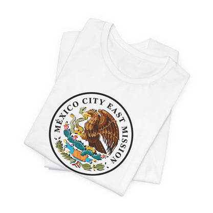 Mexico Mexico City East Mission Eagle Logo T-shirt - Latter-Day Saint LDS Missionary Gift - Book of Mormon