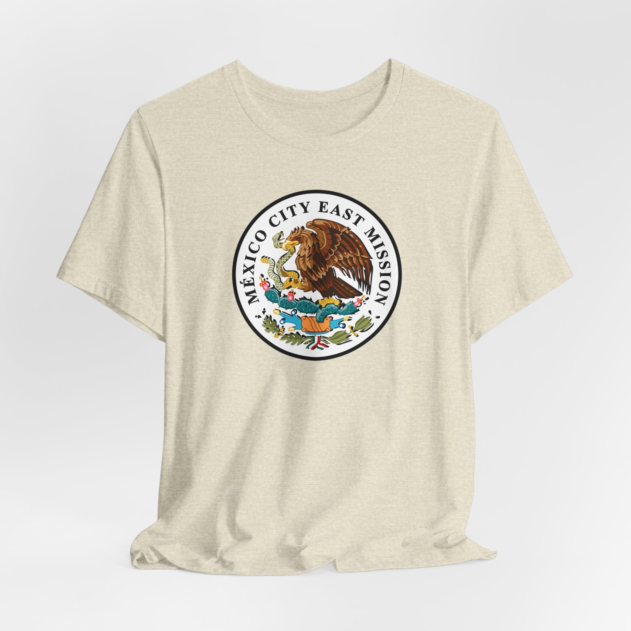 Mexico Mexico City East Mission Eagle Logo T-shirt - Latter-Day Saint LDS Missionary Gift - Book of Mormon