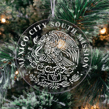 Mexico Mexico City South Mission Christmas Ornament - Latter-Day Saint LDS Missionary Gift - Book of Mormon