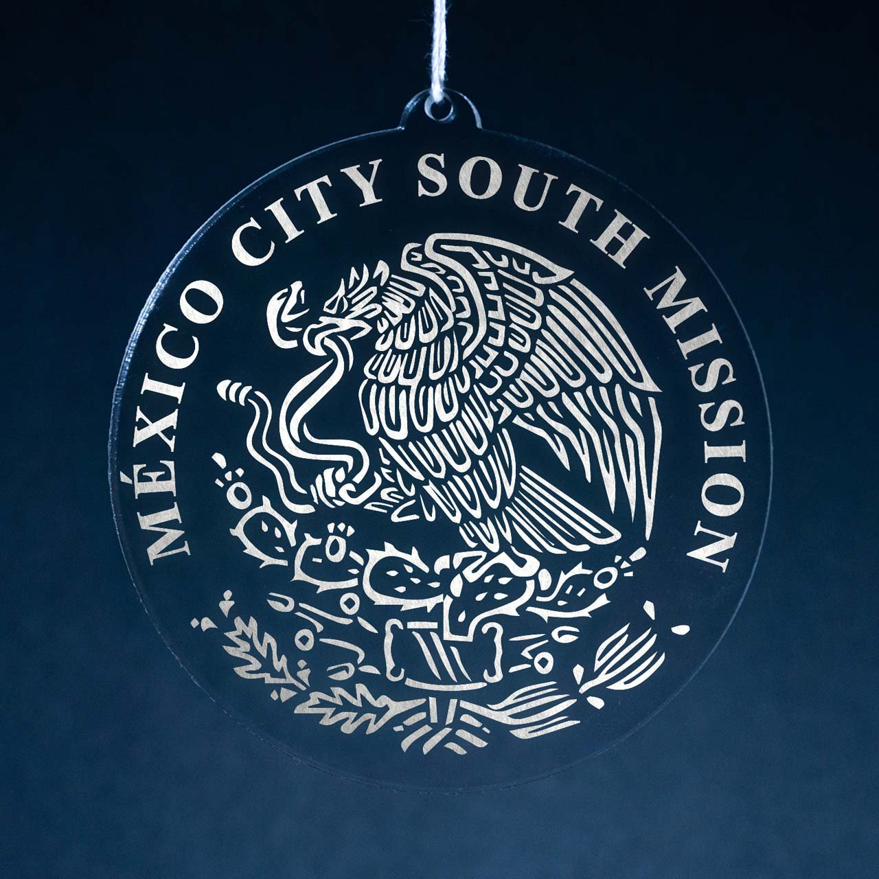 Mexico Mexico City South Mission Christmas Ornament - Latter-Day Saint LDS Missionary Gift - Book of Mormon