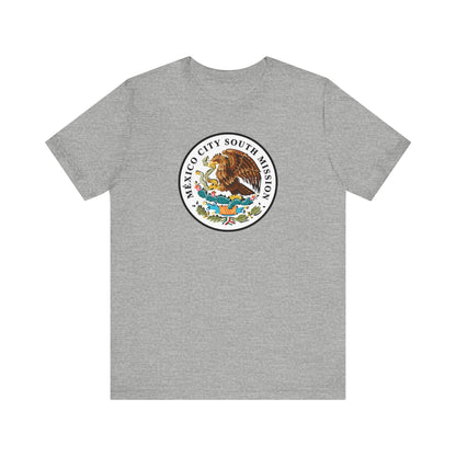 Mexico Mexico City South Mission Eagle Logo T-shirt - Latter-Day Saint LDS Missionary Gift - Book of Mormon