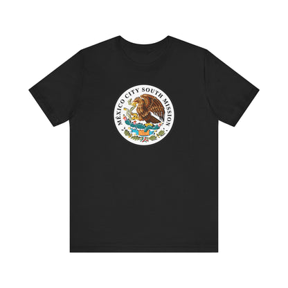 Mexico Mexico City South Mission Eagle Logo T-shirt - Latter-Day Saint LDS Missionary Gift - Book of Mormon