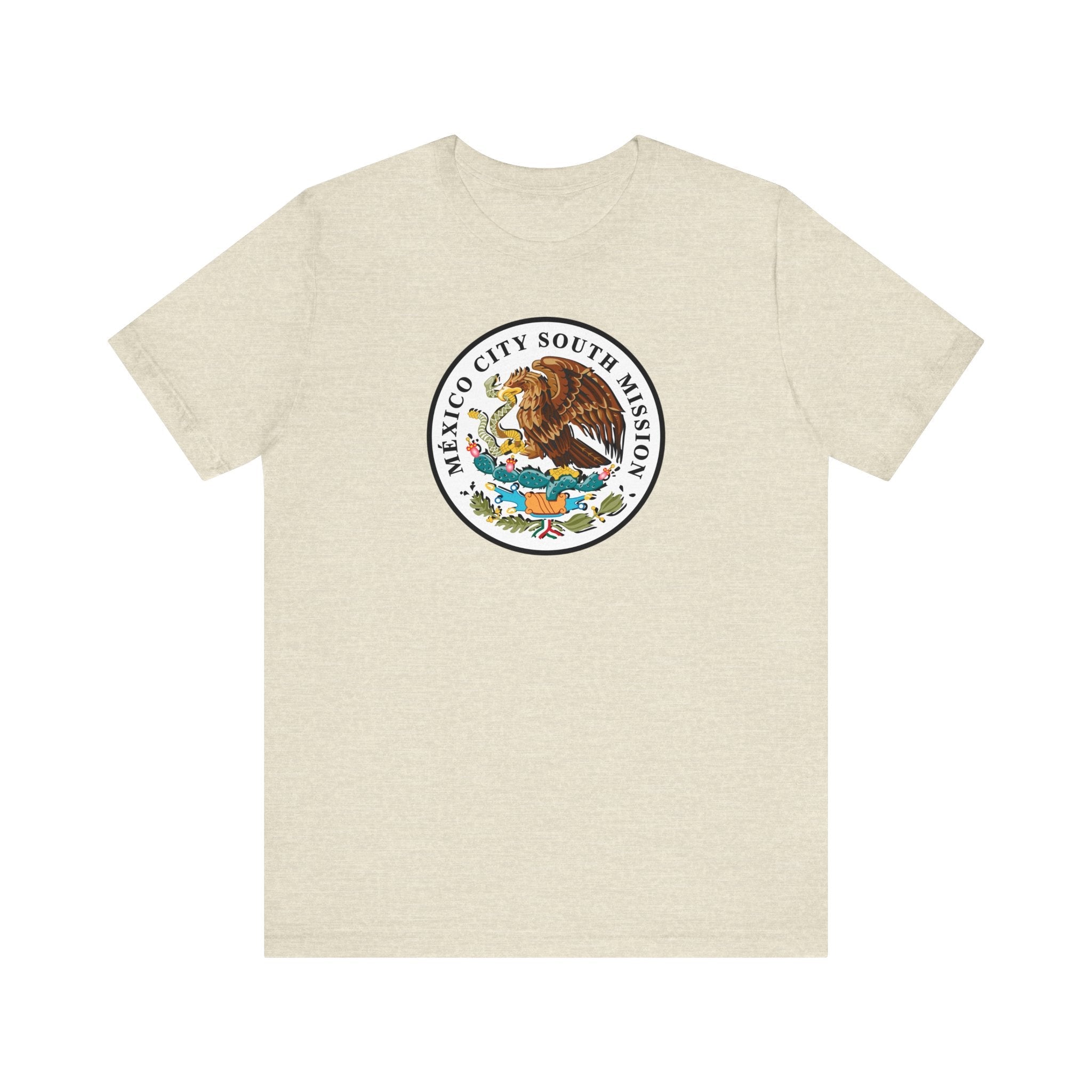 Mexico Mexico City South Mission Eagle Logo T-shirt - Latter-Day Saint LDS Missionary Gift - Book of Mormon