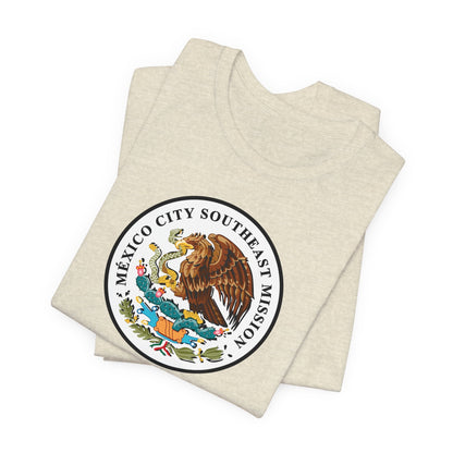 Mexico Mexico City Southeast Mission Eagle Logo T-shirt - Latter-Day Saint LDS Missionary Gift - Book of Mormon