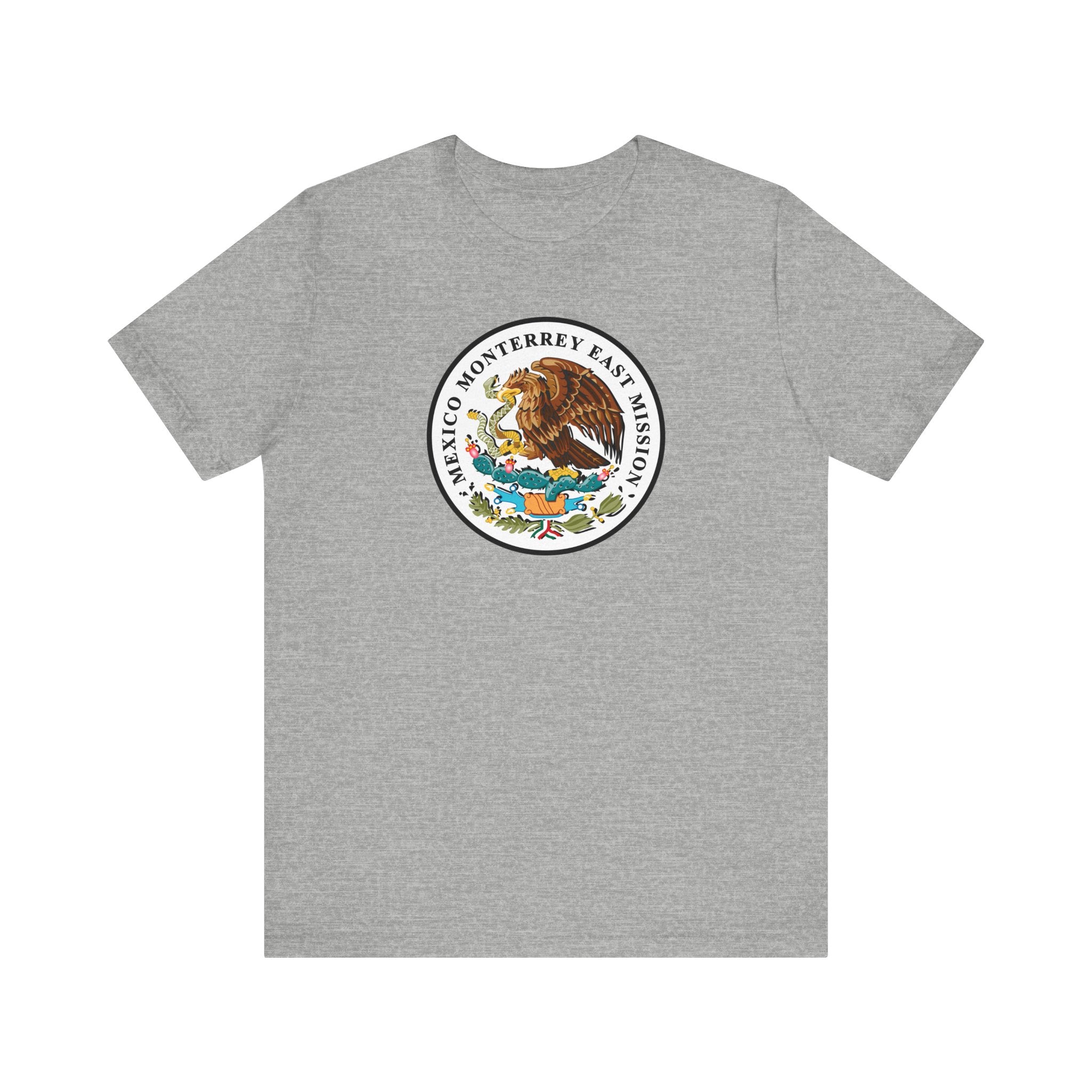 Mexico Monterrey East Mission Eagle Logo T-shirt - Latter-Day Saint LDS Missionary Gift - Book of Mormon